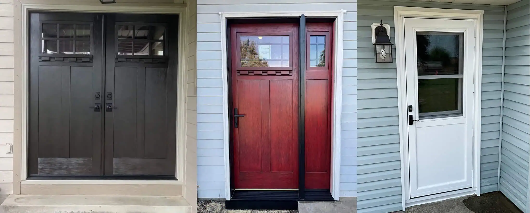 the right door