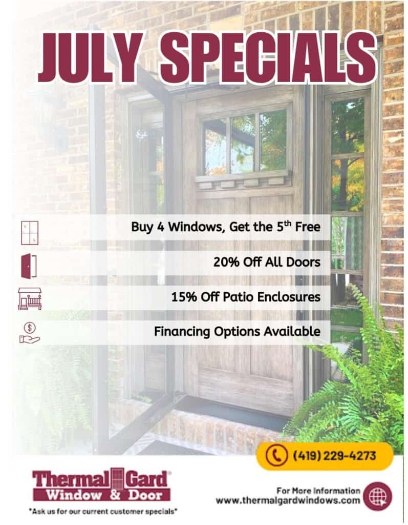 JULY SPECIALS